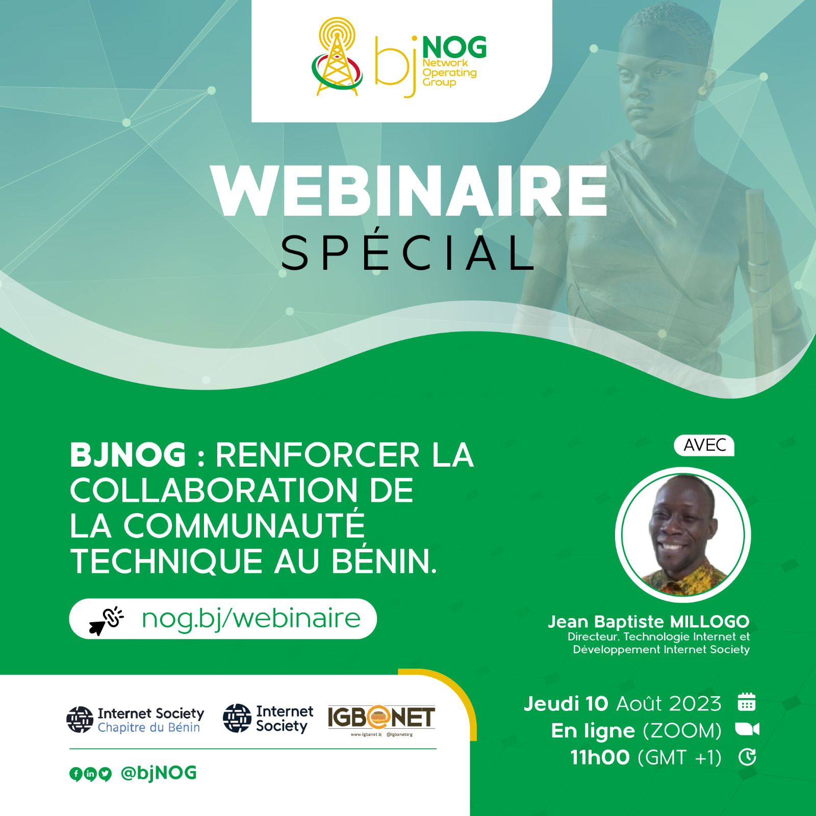 Renforcer la collaboration de la communauté technique au Bénin.